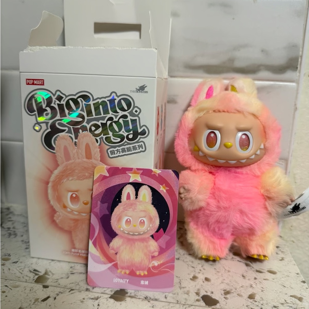 Authentic Pop Mart Labubu The Monsters Big Into Energy Series - loyalty